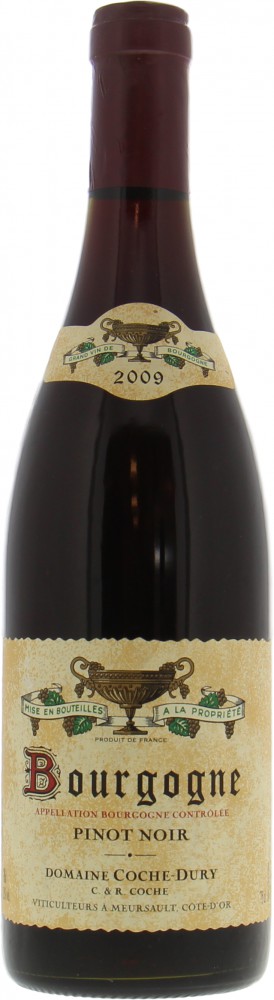 Coche Dury - Bourgogne Rouge 2009 From Original Wooden Case