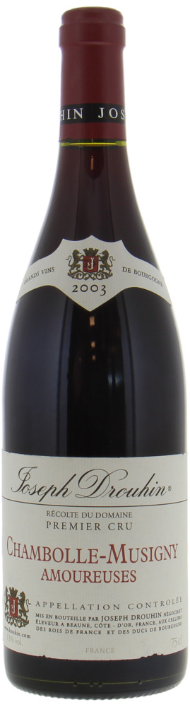 Drouhin, Joseph - Chambolle Musigny Les Amoureuses 2003 From Original Wooden Case