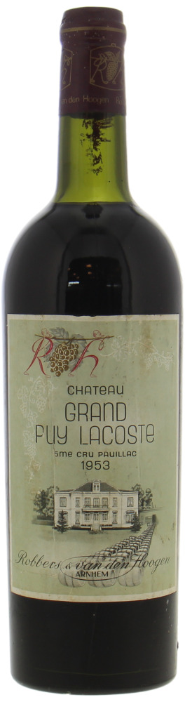 Chateau Grand Puy Lacoste - Chateau Grand Puy Lacoste 1953