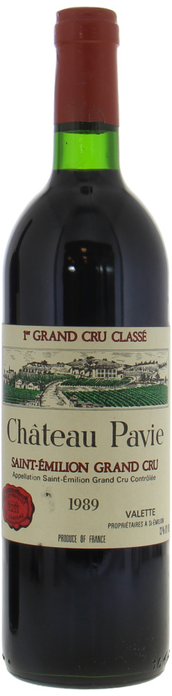 Chateau Pavie - Chateau Pavie 1989 From Original Wooden Case