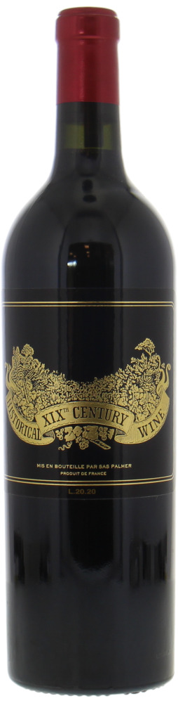 Chateau Palmer - Palmer Historical XIXth Century Wine L.20.20 2020 In single OWC