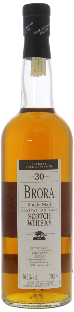Brora - 4th Release 30 Years Old 56.3% 1975 No Original Box Included! 10106
