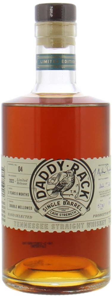 Daddy Rack - Single Barrel Cask 4 Cask Strength 57.8% NV Perfect