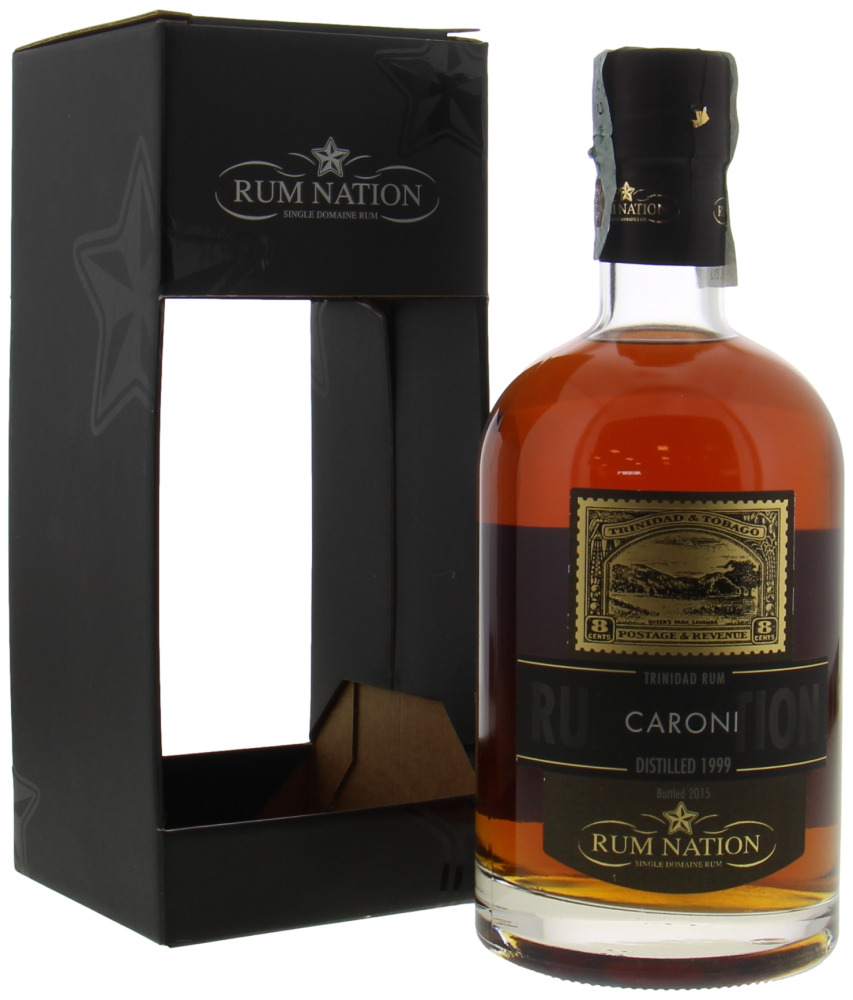 Caroni - 16 Years Old Rum Nation 55% 1999 In Original Carton 10015