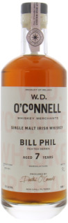 The Great Northern Distillery - W.D. O'Connell Bill Phil 7 Years Old Cask M201901 53% NV