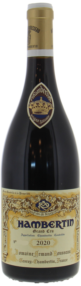 Armand Rousseau - Chambertin 2020 Bottle number digitally removed 10108