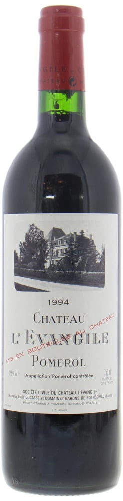 Chateau L'Evangile - Chateau L'Evangile 1994 From Original Wooden Case