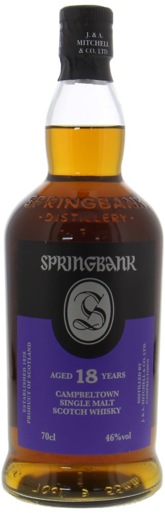 Springbank - 18 Years Old 2023 Edition 46% NV