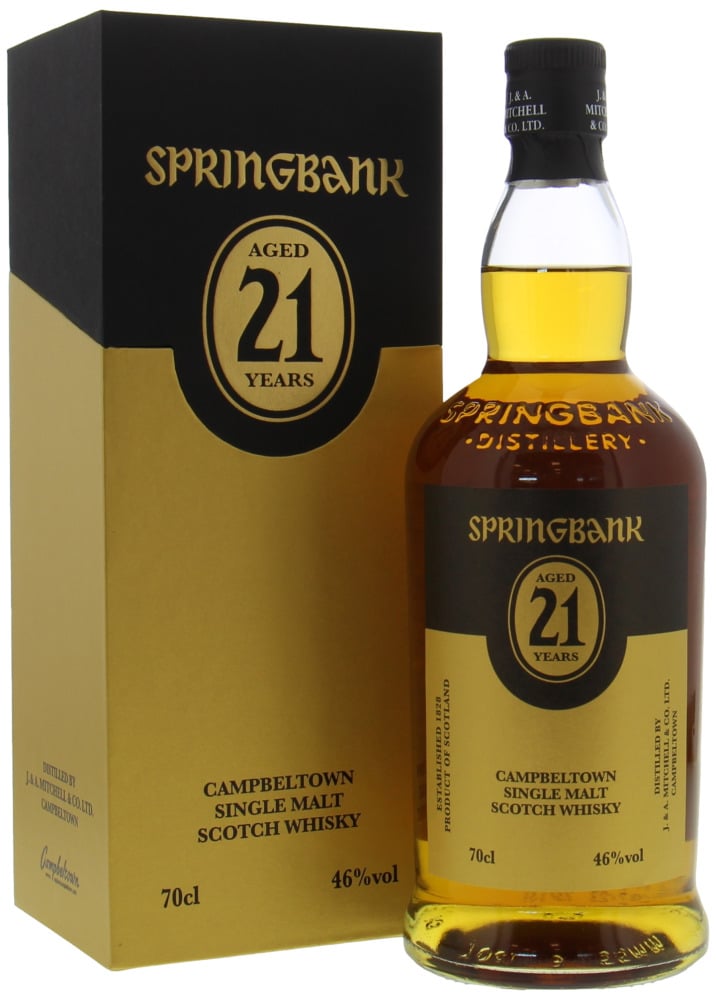 Springbank - 21 Years Old 2023 Edition 46% NV In Original Container