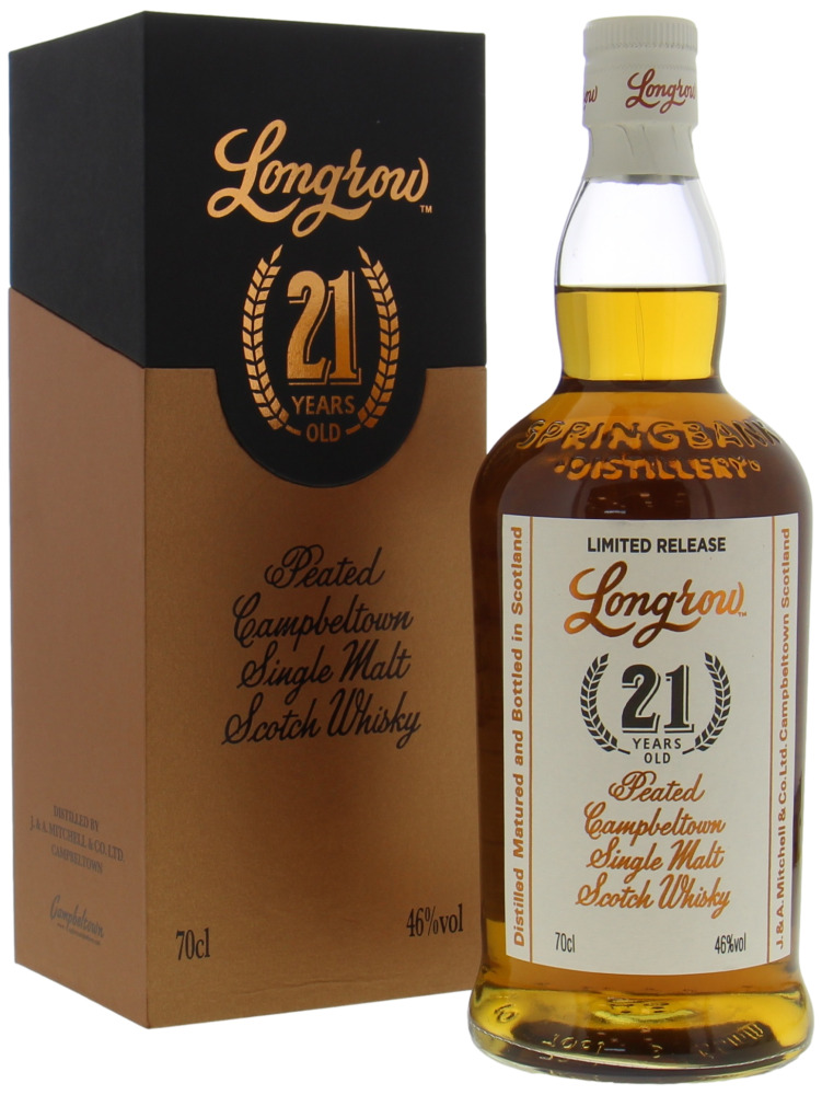 Longrow - 21 Years Old Limited Release 2020 46% NV In Original Box