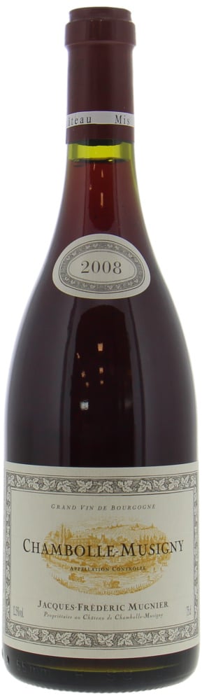 Jacques-Frédéric Mugnier - Chambolle Musigny 2008 From Original Wooden Case 10111