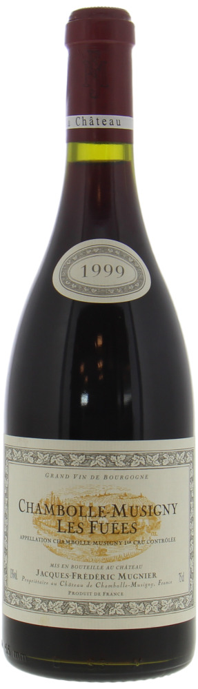Jacques-Frédéric Mugnier - Chambolle Musigny Les Fuees 1999 From Original Wooden Case 10111