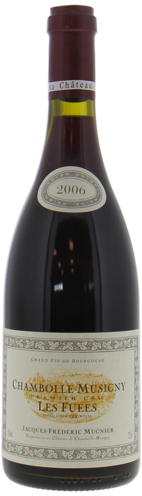 Jacques-Frédéric Mugnier - Chambolle Musigny Les Fuees 2006 From Original Wooden Case 10111