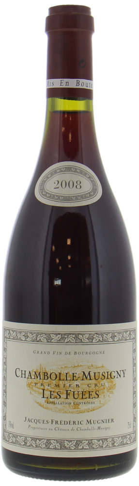 Jacques-Frédéric Mugnier - Chambolle Musigny Les Fuees 2008 From Original Wooden Case 10111