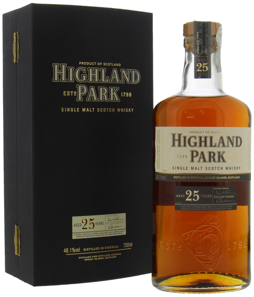 Highland Park - 25 Years Old 2009 Version 48.1% NV In Original Case 10109