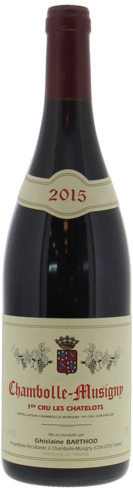 Ghislaine Barthod - Chambolle Musigny 1er Cru Les Chatelots 2015 Perfect