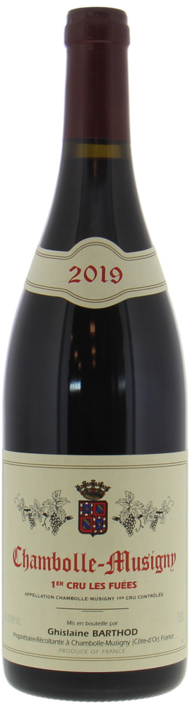 Ghislaine Barthod - Chambolle Musigny les Fuees 2019 Perfect