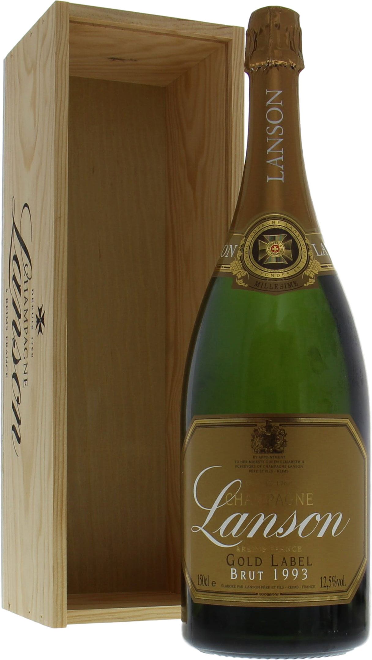 Lanson capsule de champagne LANSON n° 121a millésime 1979 