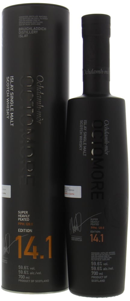 Octomore - Edition 14.1 / 128.9 PPM The Impossible Equation 59.6% 2017 In Original Container