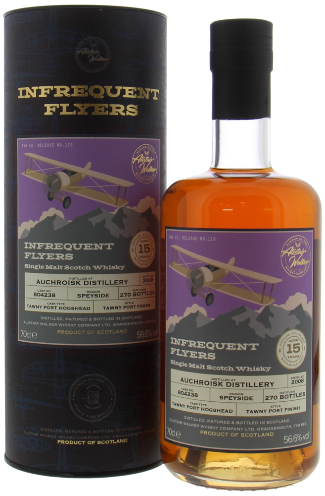 Auchroisk - 15 Years Old Infrequent Flyers Cask 804238 56.6% 2008