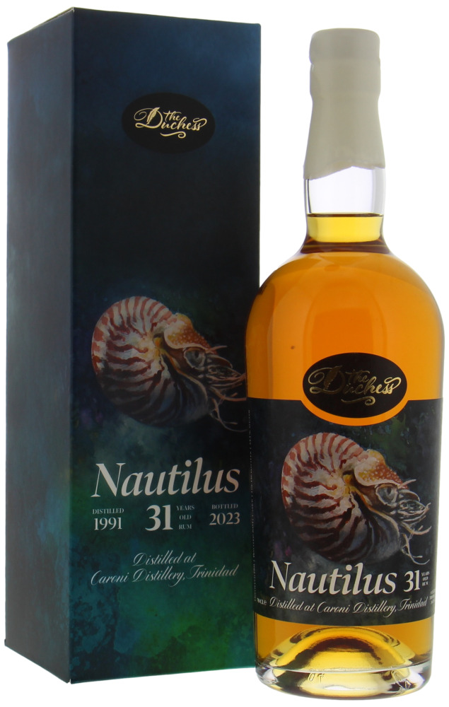 Caroni - Nautilus 31 Years Old Cask 6 54.1% 1991 In Original Box, With XL T-Shirt
