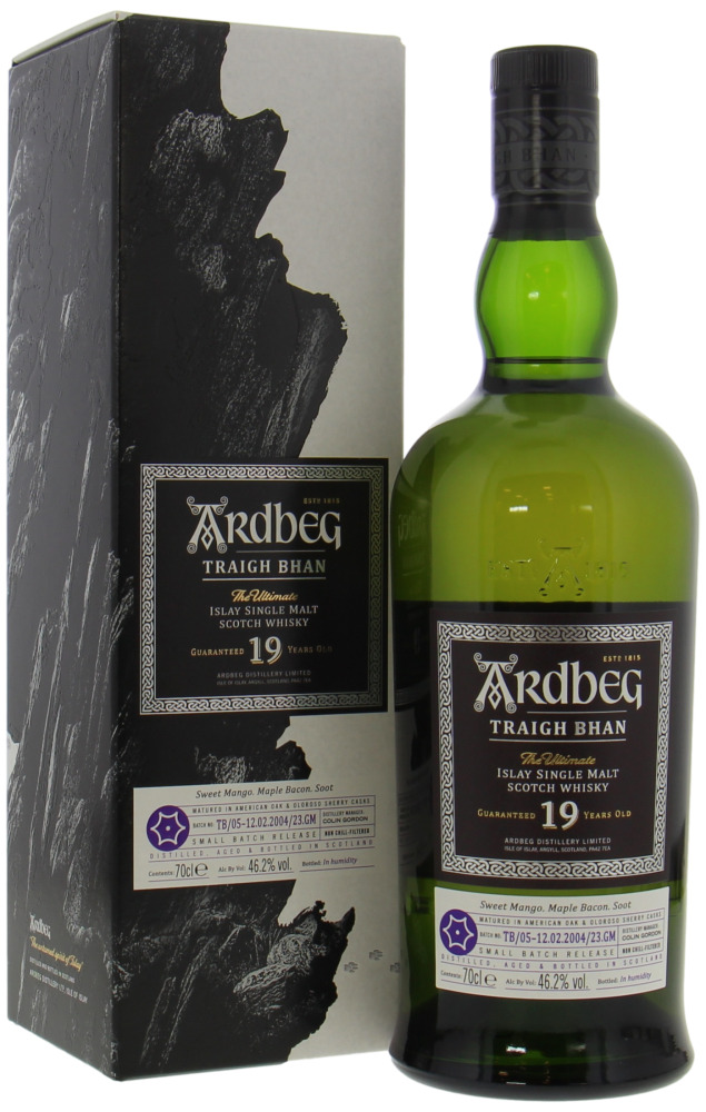 Ardbeg - Traigh Bhan Batch 5 19 Years Old 46.2% 2004 In Original Box