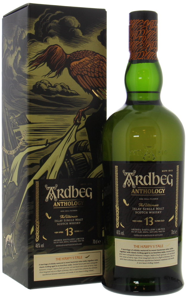 Ardbeg - Anthology The Harpy's Tale 13 Years Old 46% NV In Original Box