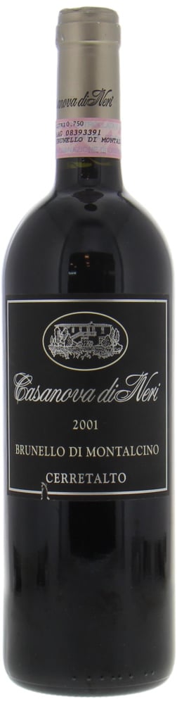 Casanova di Neri - Brunello di Montalcino Cerretalto 2001 Perfect