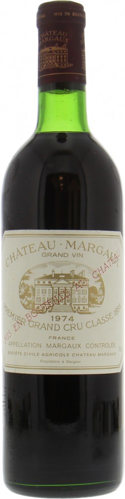 Chateau Margaux - Chateau Margaux 1974 Top Shoulder