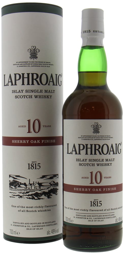 Laphroaig - 10 Years Old Sherry Oak 48% NV In Original Container