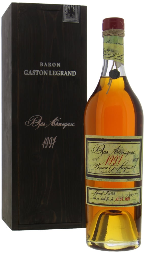 Gaston Legrand - Bas-Armagnac 40% 1997 In Original Box