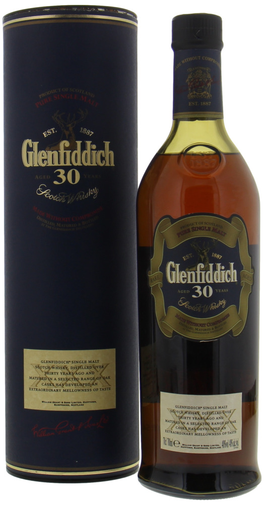 Glenfiddich - 30 Years Old XXX 40% NV In Original Container 10061