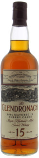 Glendronach - 15 Years Old 100% Matured in Sherry Casks 40% NV