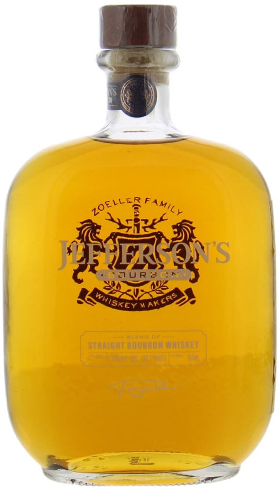 Jefferson's - Straight Bourbon Whiskey 41.15% NV perfect