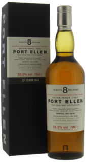 Port Ellen - 8th Annual Release 29 Years Old 55.3% 1978