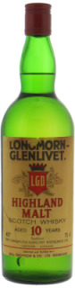 Longmorn - 10 Years Old Longmorn-Glenlivet Highland Malt 43% NV