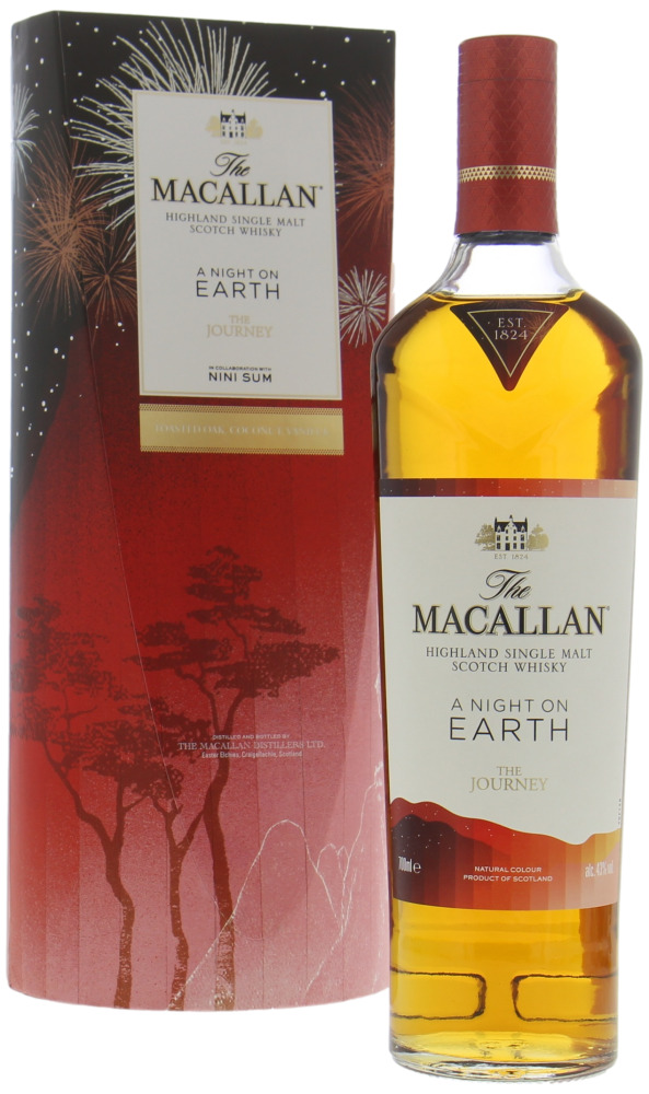 Macallan - A Night on Earth The Journey 2023 Nini Sum 43% NV In Original Box