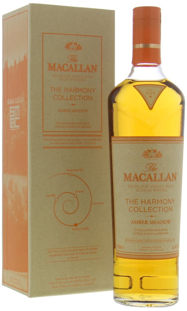 Macallan - Amber Meadow 44.2% NV In Original Box
