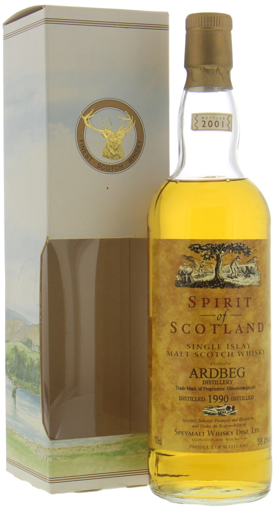 Ardbeg - 11 Years Old Gordon & MacPhail Spirit of Scotland 58.4% 1990 10118