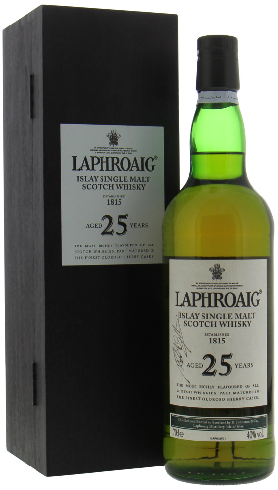 Laphroaig - 25 Years Old 2007 40% NV In Original Box 10118
