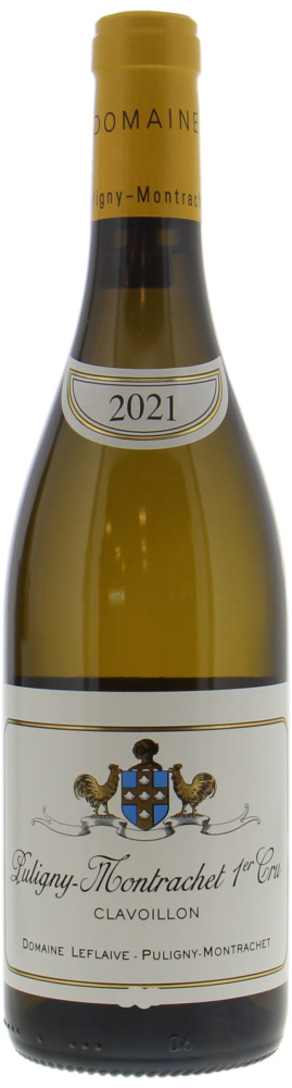 Domaine Leflaive - Puligny Montrachet Clavoillon 2021 Bottle number digitally removed