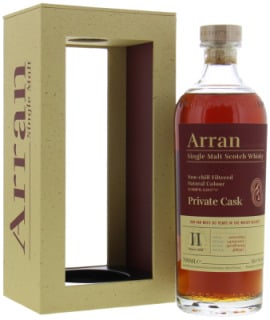 Arran - 11 Years Old Bottled for Han van Wees 60 years in the whisky business 59.1% 2012