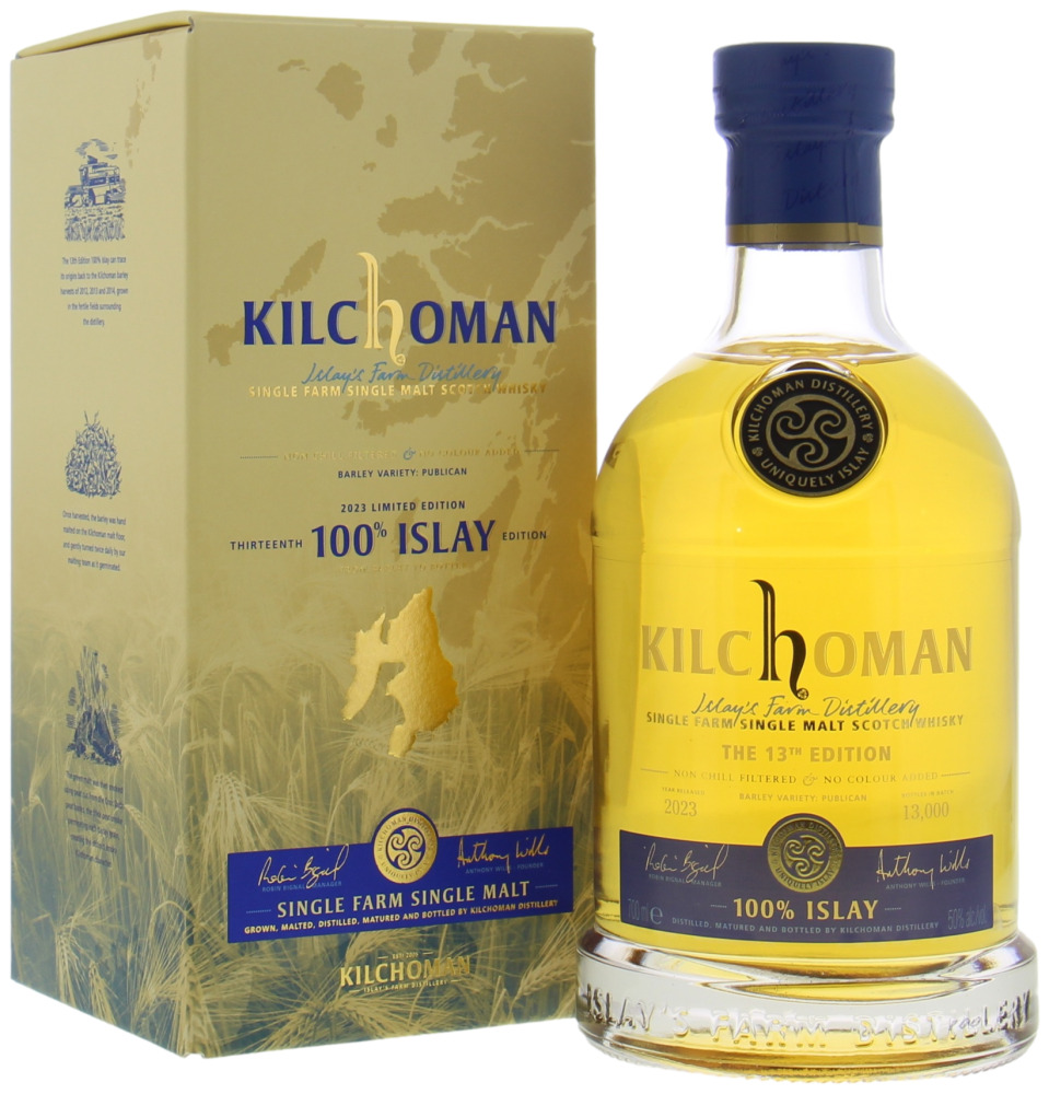 Kilchoman - 100% Islay The 13th Edition 2023 50% 2012 In Original Box