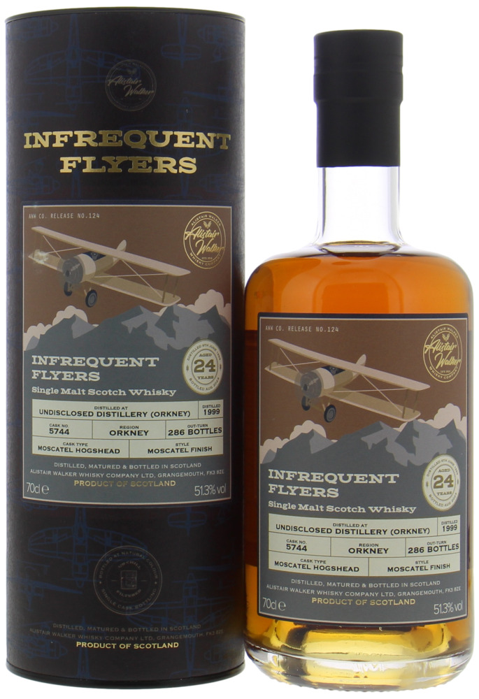 Highland Park - 24 Years Old Undisclosed Distillery (Orkney) Infrequent Flyers Cask 5744 51.3% 1999 In Original Box