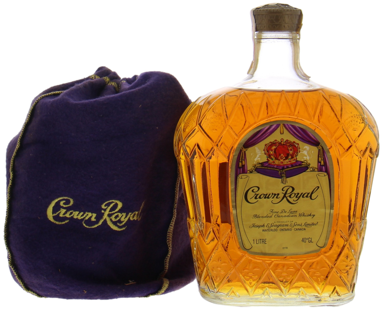 Crown Royal - Fine De Luxe Blended Canadian Whisky 40% NV