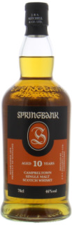 Springbank - 10 Years Old 2023 Edition 46% NV