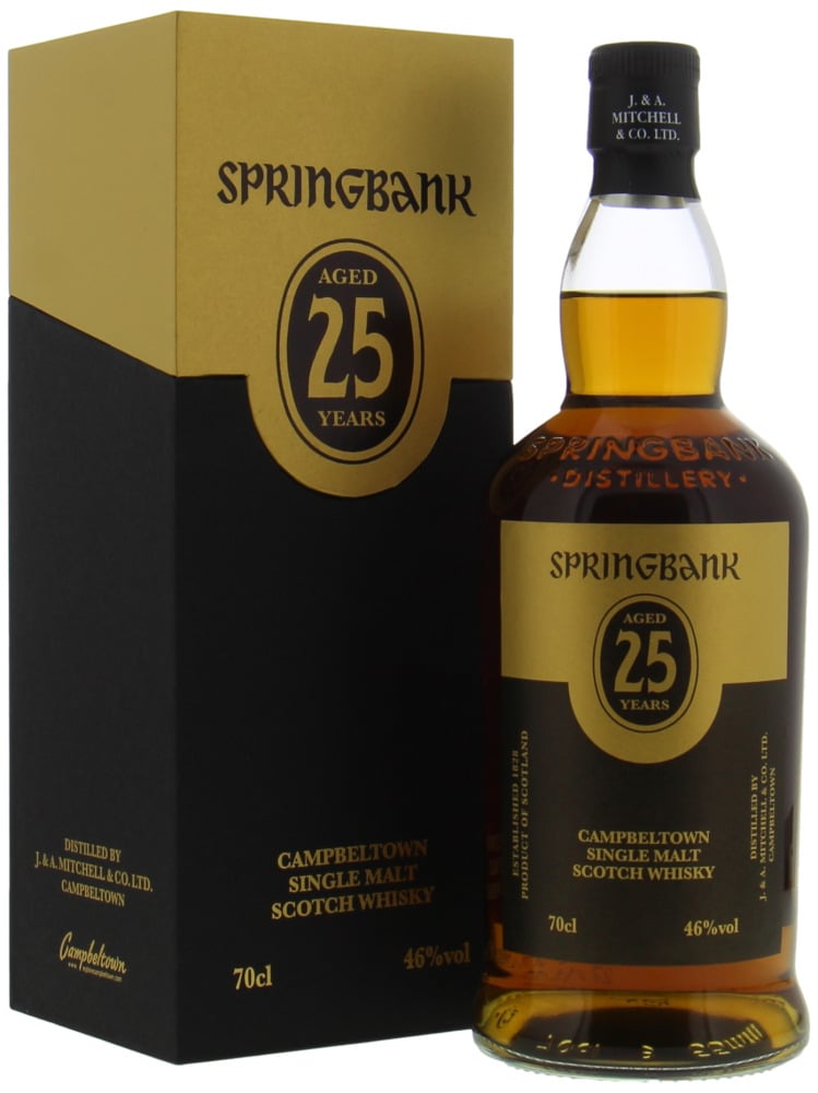 Springbank - 25 Years Old New Design 2023 46% NV