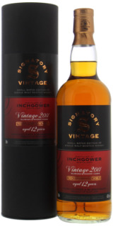 Inchgower - 12 Years Old Signatory Vintage Small Batch Edition #3 48.2% 2011