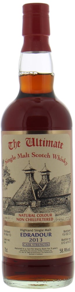Edradour - 9 Years Old The Ultimate Cask Strength Cask 266 58.9% 2013