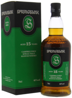 Springbank - 15 Years Old 2019 Edition 46% NV